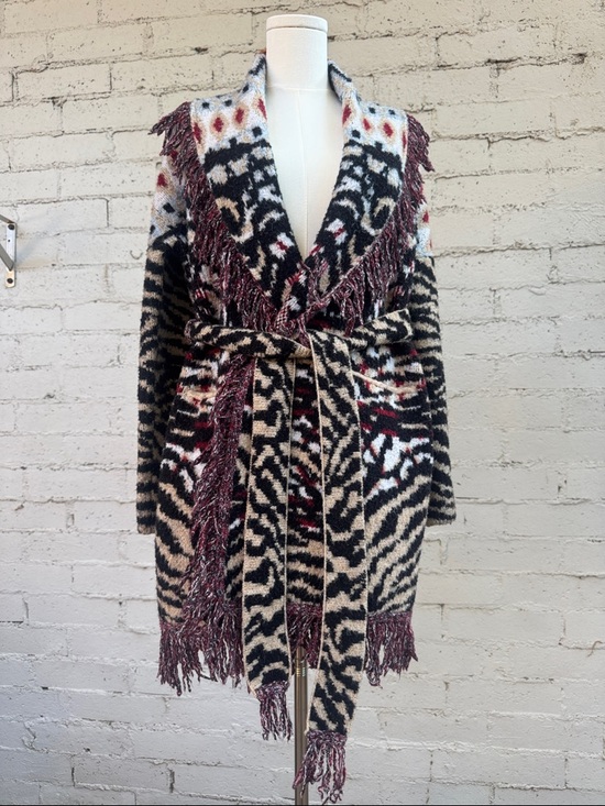 Anthropologie Paloma Fringe Cardigan Size M - Picture 8 of 15